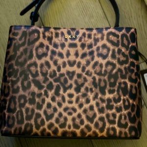 DKNY Leopard Crossbody